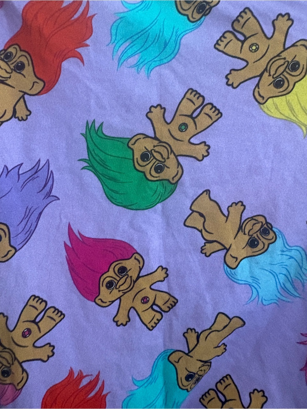 Cakeworthy Trolls Purple babydoll dress - Picture 3 of 3